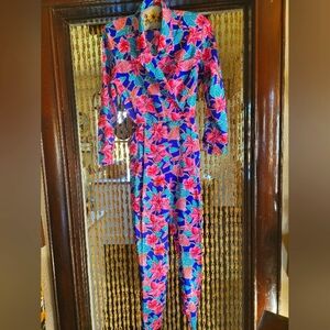 Joan Walters Tropic Jumpsuit Size 6